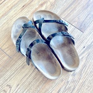 Birkenstock Mayari sandals, black patent - size 39